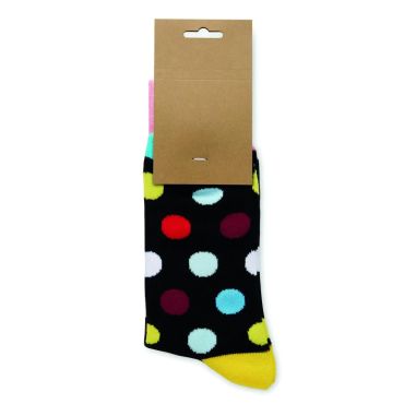 Calcetines estampados alegres Personalizado 7MO3101 | Goodie
