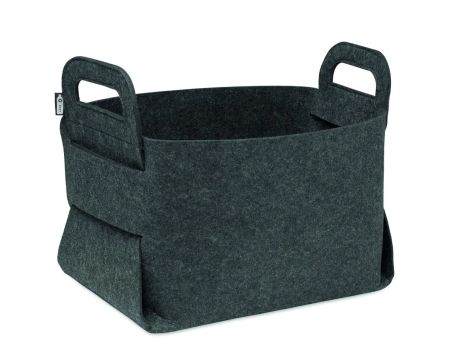 Cesta plegable de fieltro RPET Personalizada 7MO3106 | Goodie
