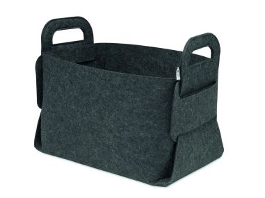 Cesta plegable de fieltro RPET Personalizada 7MO3106 | Goodie