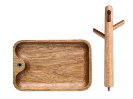 Porta llaves madera de acacia Personalizada 7MO3109 | Goodie