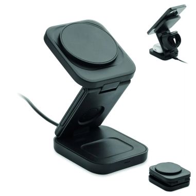 Base de carga plegable 3 en 1 Personalizada 7MO3117 | Goodie