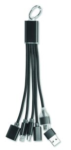 Llavero Cable de Carga 3 en 1 Personalizado 7MO3150