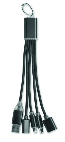 Llavero Cable de Carga 3 en 1 Personalizado 7MO3150