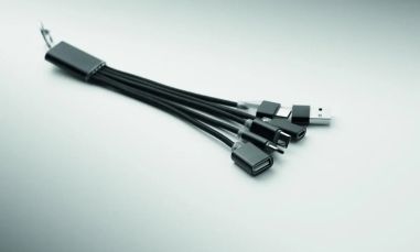 Llavero Cable de Carga 3 en 1 Personalizado 7MO3150