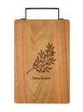 Tablero acacia con asa acero Personalizado 7MO3165 - Imagen 5