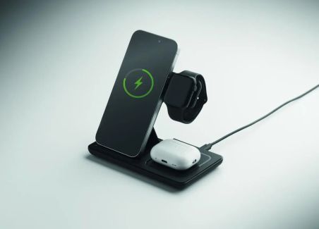 Cargador Plegable 3 en 1 15W Personalizado 7MO3172