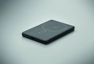 Power Bank Magnético de Aluminio Reciclado 5000 mAh Personalizado
