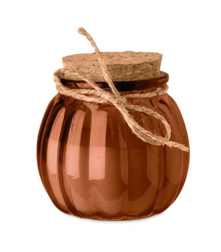 Vela de Cera Vegetal de Vainilla Personalizada