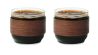 Set vasos café banda de nogal Personalizado 7MO3197 - Imagen 2