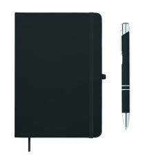 Set Libreta A5 PU y Bolígrafo Personalizado 7MO3199