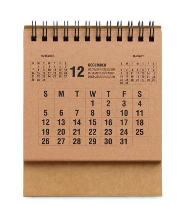 Calendario de Sobremesa de 4 Años Personalizado