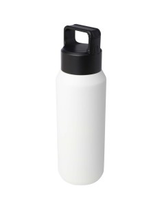 Botella de 600 ml con aislamiento al vacío de cobre en acero inoxidable reciclado con certificado RCS Personalizada 6100841