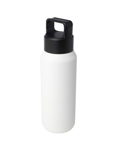 Botella de 600 ml con aislamiento al vacío de cobre en acero inoxidable reciclado con certificado RCS Personalizada 6100841