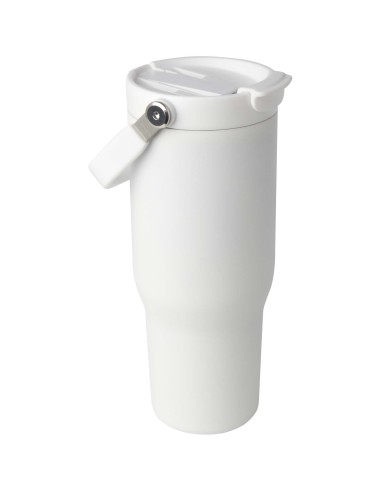 Vaso con aislamiento de cobre en acero inoxidable reciclado rcs, 900 ml y tapa de doble función Personalizado 6100864