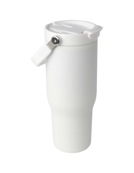 Vaso con aislamiento de cobre en acero inoxidable reciclado rcs, 900 ml y tapa de doble función Personalizado 6100864