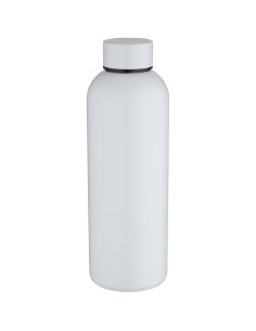 Botella de agua de 750 ml de acero inoxidable reciclado con pared simple para sublimación y con certificado RCS Personalizada 61