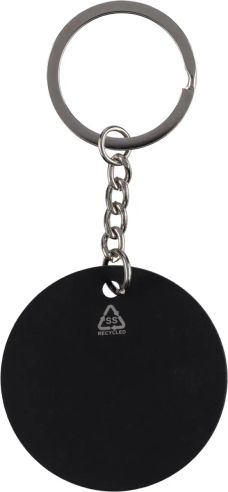Llavero Redondo de Acero Inox. Reciclado Personalizado | Goodie