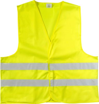 Chaleco alta visibilidad poliéster 150D tallas | Goodie