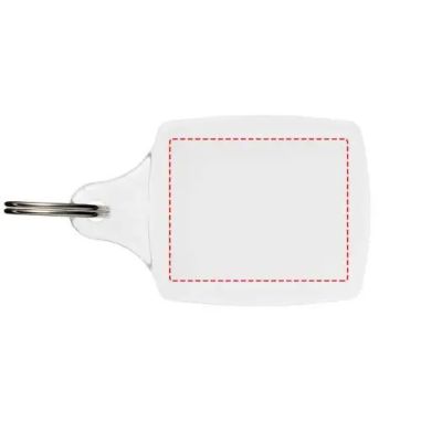 Llavero Transparente A5 con Encarte Extraíble | Goodie