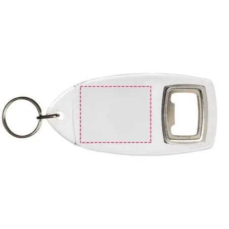 Llavero Transparente Abrebotellas Personalizado