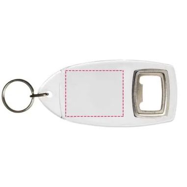 Llavero Transparente Abrebotellas Personalizado
