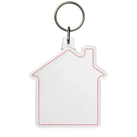 Llavero Transparente con Forma de Casa | Goodie