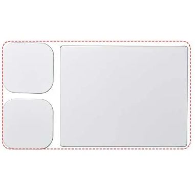 Combo 3 Brite-Mat® de Alfombrilla y Dos Posavasos | Goodie