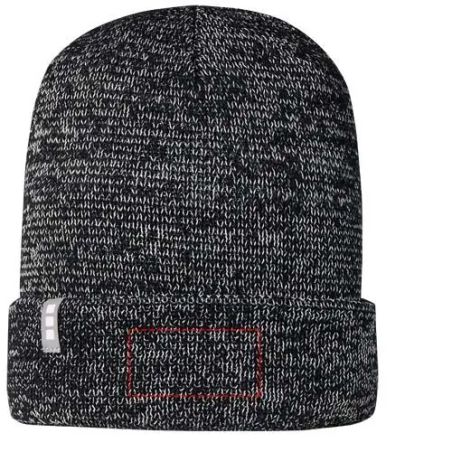 Gorro Beanie con Detalles Reflectantes en Poliéster y Acrílico | Goodie