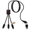 Cable de Carga y Transferencia de Datos 5 en 1 con Logotipo Retroiluminado Personalizado 62PX085 - Imagen 4
