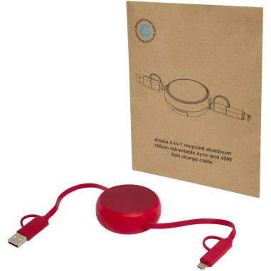 Cable Retráctil 5 en 1 100cm 45W | Goodie
