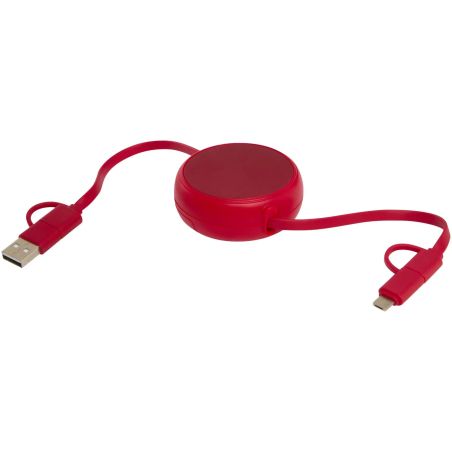 Cable Retráctil 5 en 1 100cm 45W | Goodie