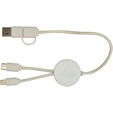 Cable 5 en 1 Corto 30cm Bambú | Goodie