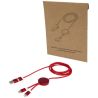 Cable 5 en 1 de aluminio y plástico reciclado de 150 cm para sincronización de datos y carga rápida de 27 W Personalizado 612442 - Imagen 2