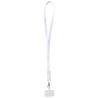 Lanyard de plástico reciclado para smartphone con sincronización de datos integrada y cable 5 en 1 de carga rápida de 65 W Perso - Imagen 4