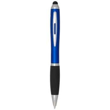 Bolígrafo de Plástico Reciclado RCS Giratorio con Stylus Tinta Negra Personalizado | Goodie