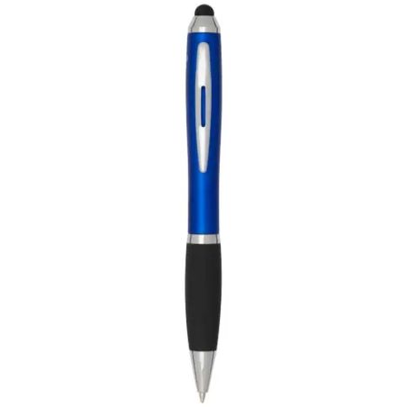 Bolígrafo de Plástico Reciclado RCS Giratorio con Stylus Tinta Negra Personalizado | Goodie
