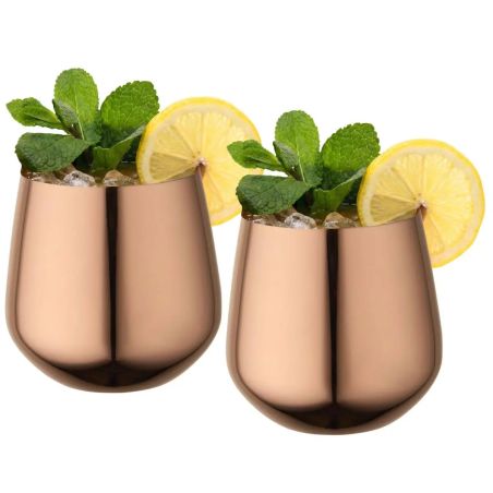 Juego de Tazas de Acero Inoxidable Cascade 540 ml Personalizado 6126367