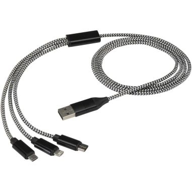Cable de Carga 5 en 1 Aluminio Reciclado Personalizado 6124492