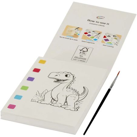 Set Cuaderno para Colorear y Rotuladores Personalizado 6106441