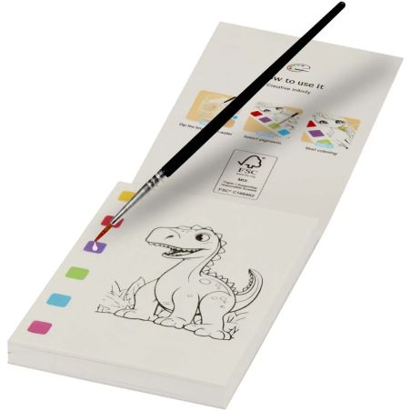 Set Cuaderno para Colorear y Rotuladores Personalizado 6106441