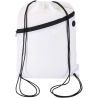 Bolsa con cordón Oriole de RPET con bolsillo frontal con cremallera, 5 l Personalizada 6130145 - Imagen 2