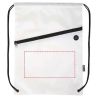 Bolsa con cordón Oriole de RPET con bolsillo frontal con cremallera, 5 l Personalizada 6130145 - Imagen 7