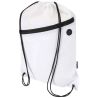 Bolsa con cordón Oriole de RPET con bolsillo frontal con cremallera, 5 l Personalizada 6130145 - Imagen 8