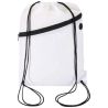 Bolsa con cordón Oriole de RPET con bolsillo frontal con cremallera, 5 l Personalizada 6130145 - Imagen 9