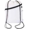 Bolsa con cordón Oriole de RPET con bolsillo frontal con cremallera, 5 l Personalizada 6130145 - Imagen 11