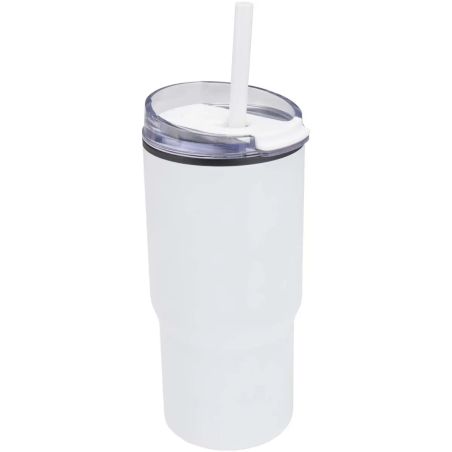 Vaso Térmico Reciclado Westin de 540 ml con Pajita Personalizado