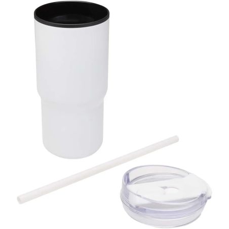 Vaso Térmico Reciclado Westin de 540 ml con Pajita Personalizado