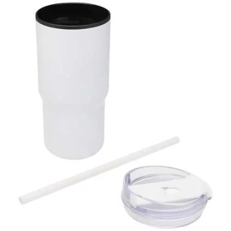 Vaso Térmico Reciclado Westin de 540 ml con Pajita Personalizado