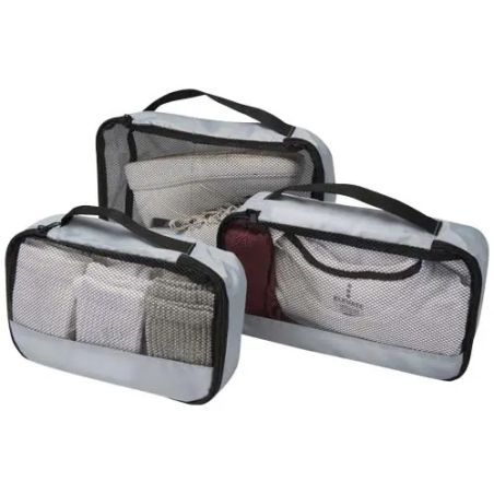 Cubos de Viaje Reciclados Jet (Juego de 3) Personalizados