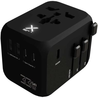 Adaptador Universal de Viaje SCX.design T16 Personalizado